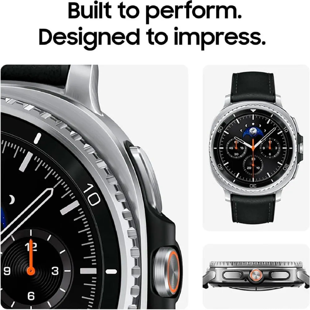 Samsung Galaxy Watch8 Classic L505 smartwatch LTE 46 mm acero inoxidable negro 1,34" AMOLED GPS Wi‑Fi
