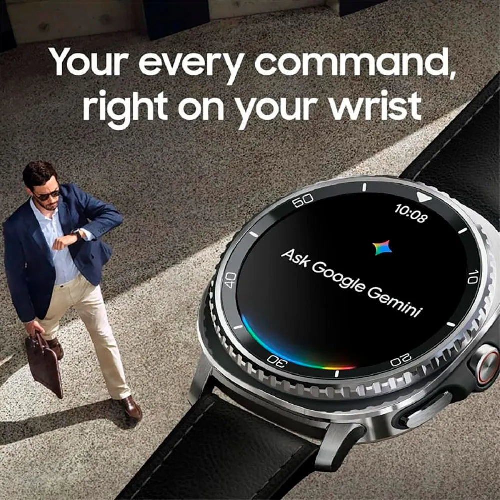 Samsung Galaxy Watch 8 Classic smartwatch 46 mm acero inoxidable LTE eSIM, AMOLED 1,34", plata