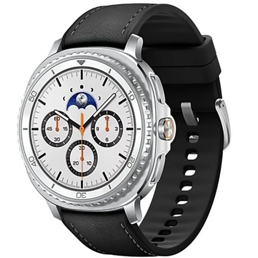 Samsung Galaxy Watch 8 Classic smartwatch acero inoxidable, cristal zafiro, Super AMOLED táctil, Wi‑Fi, GPS, NFC