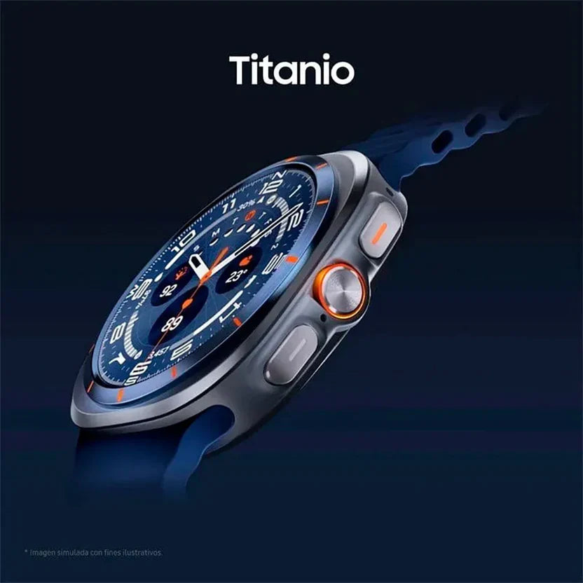 Samsung Galaxy Watch Ultra 2025 smartwatch 47 mm titanio plateado 4G LTE GPS doble banda zafiro