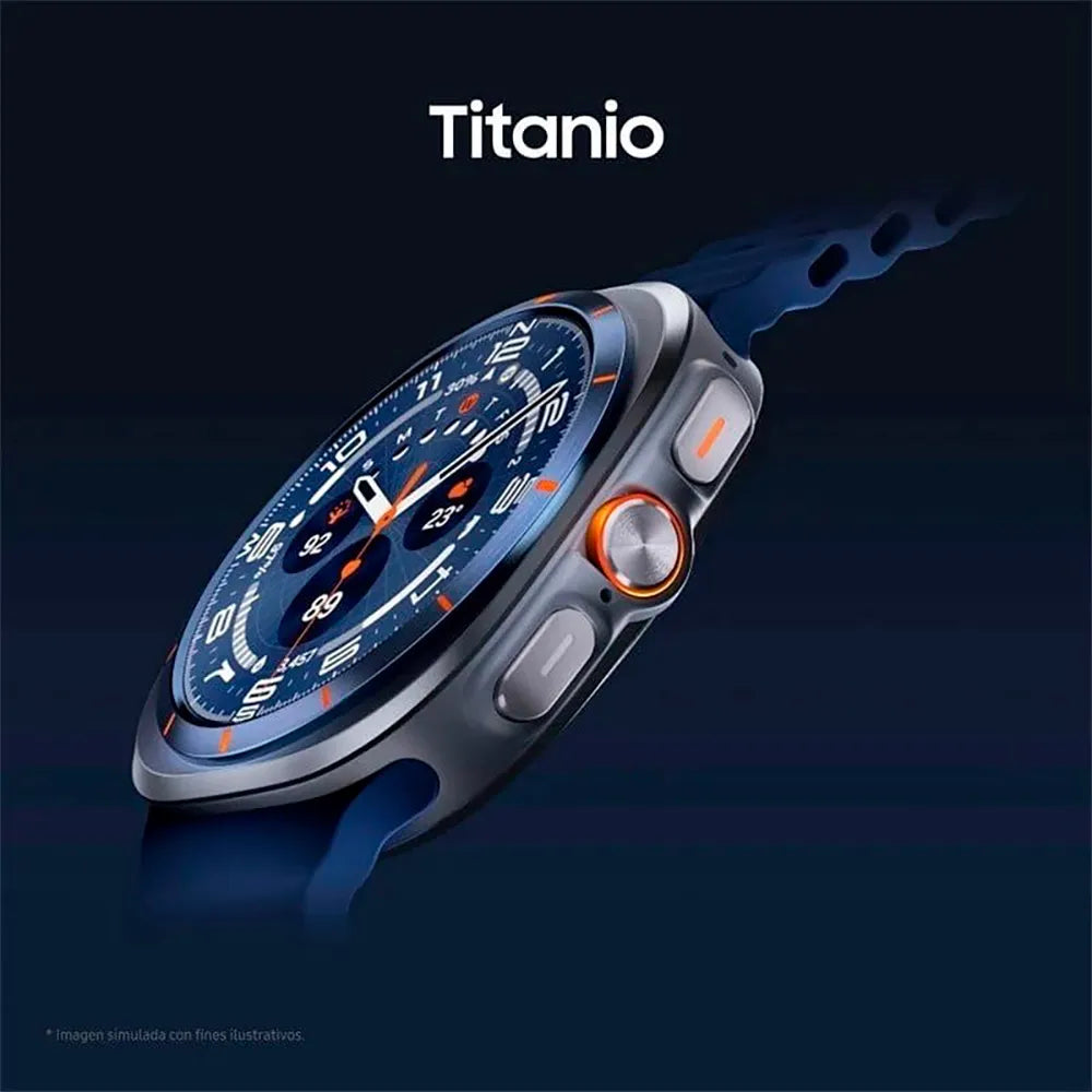Samsung Galaxy Watch Ultra (2025) smartwatch 47 mm titanio LTE GPS Wi‑Fi pantalla 1,5" zafiro