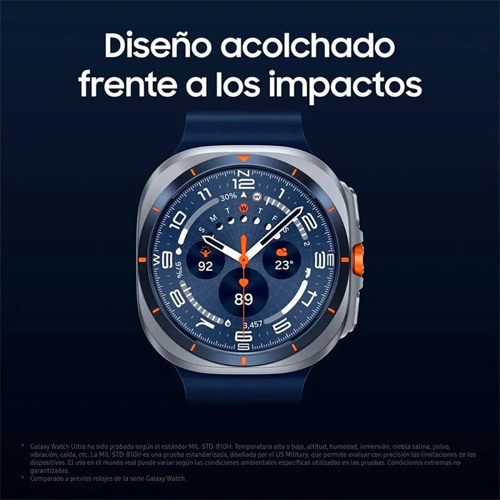 Samsung Galaxy Watch Ultra (2025) smartwatch 47 mm titanio LTE GPS Wi‑Fi pantalla 1,5" zafiro