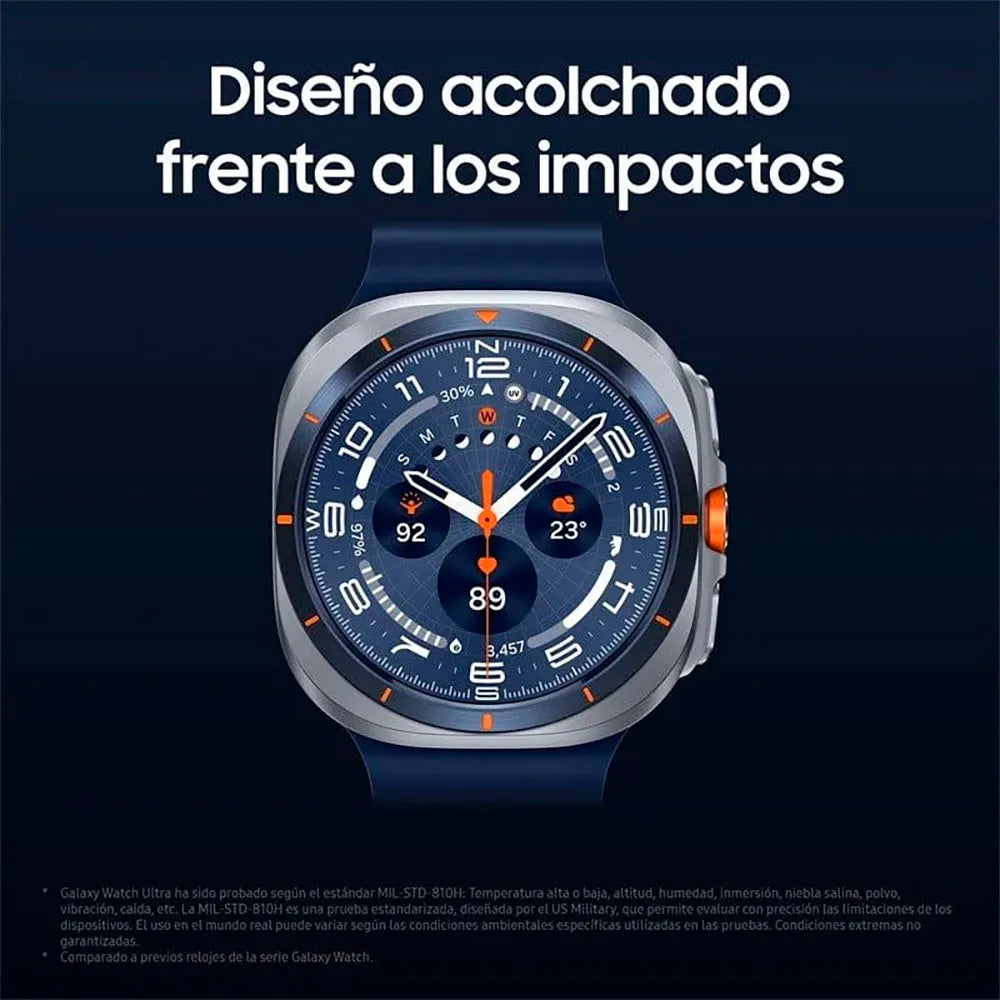 Samsung Galaxy Watch Ultra 47 mm smartwatch LTE titanio gris, pantalla 1,5" Super AMOLED, GPS, Wi‑Fi