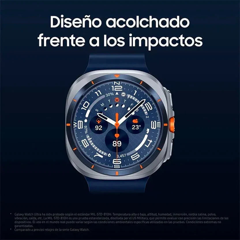 Samsung Galaxy Watch Ultra 2025 smartwatch 47 mm titanio plateado 4G LTE GPS doble banda zafiro