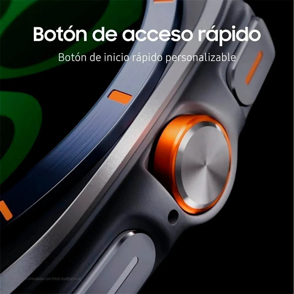 Samsung Galaxy Watch Ultra (2025) smartwatch 47 mm titanio LTE GPS Wi‑Fi pantalla 1,5" zafiro