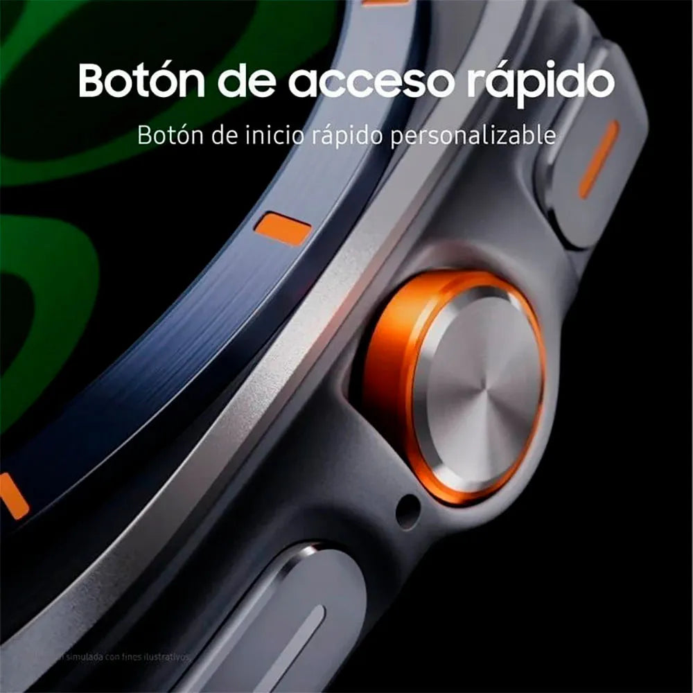 Samsung Galaxy Watch Ultra 47 mm smartwatch LTE titanio gris, pantalla 1,5" Super AMOLED, GPS, Wi‑Fi