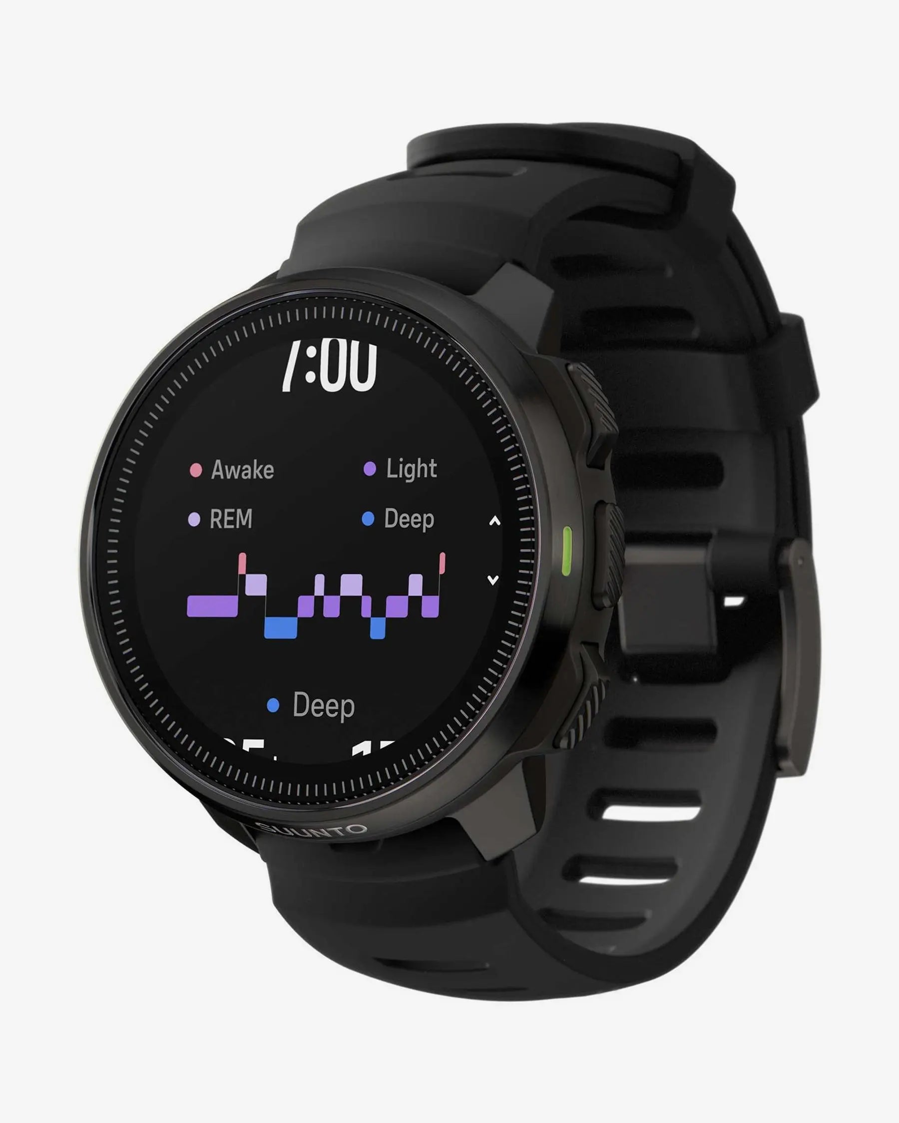 Suunto Ocean All Black smartwatch GPS 49,9 mm negro acero inoxidable/titanio zafiro AMOLED 1,43"