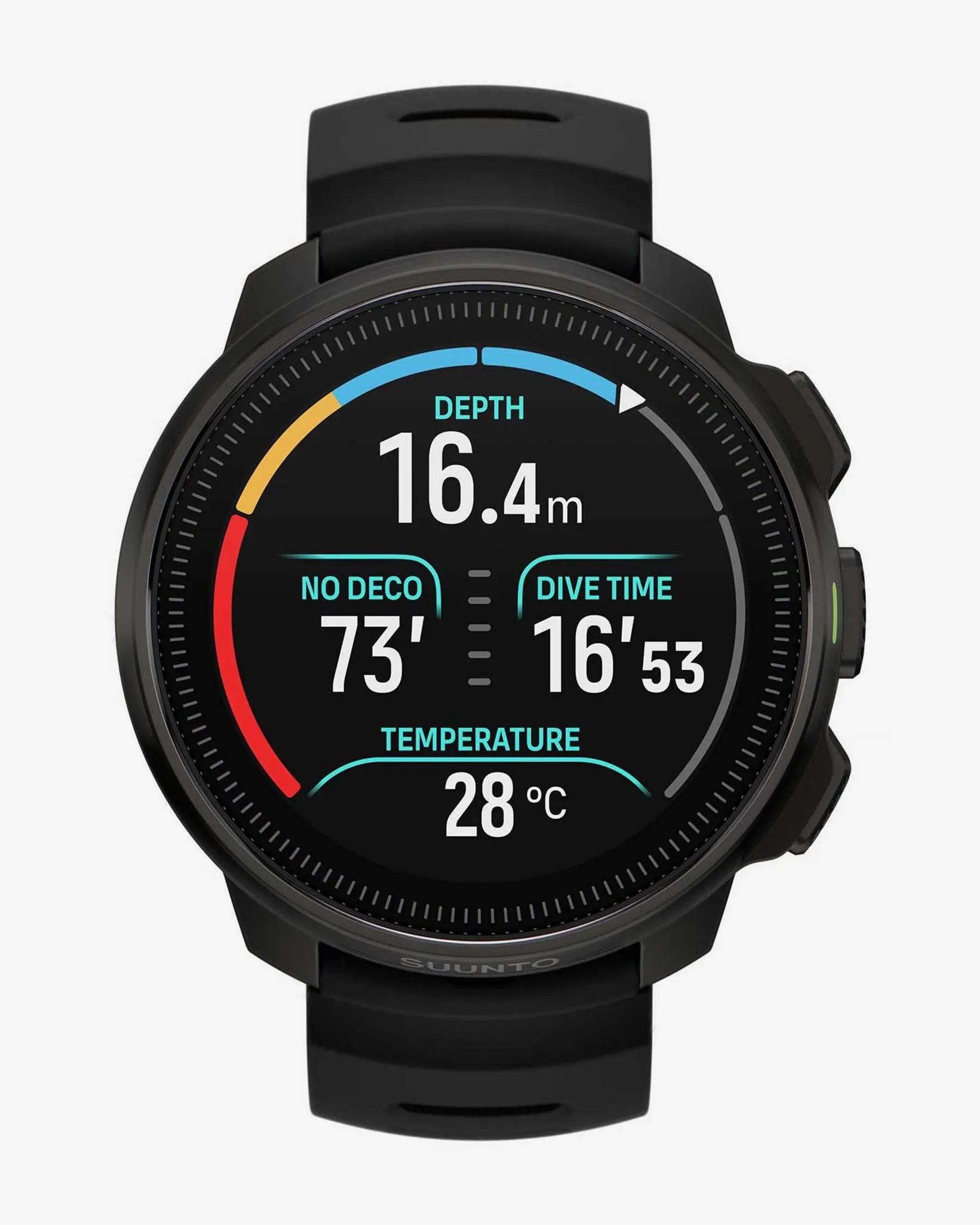 Suunto Ocean All Black smartwatch GPS 49,9 mm negro acero inoxidable/titanio zafiro AMOLED 1,43"