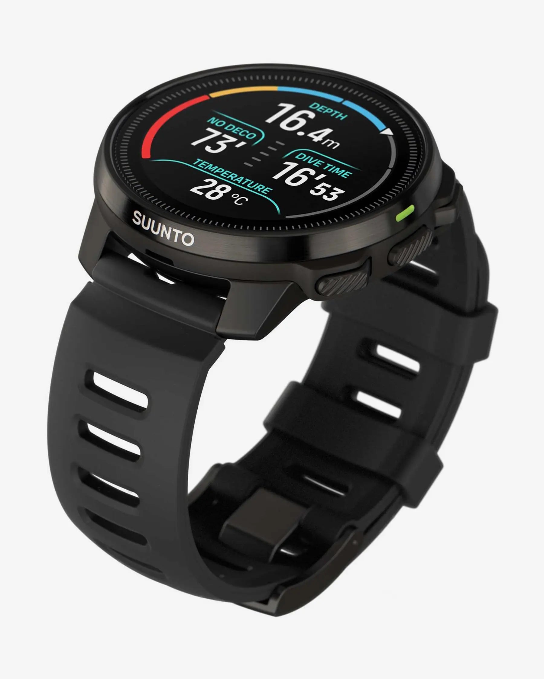 Suunto Ocean All Black smartwatch GPS 49,9 mm negro acero inoxidable/titanio zafiro AMOLED 1,43"