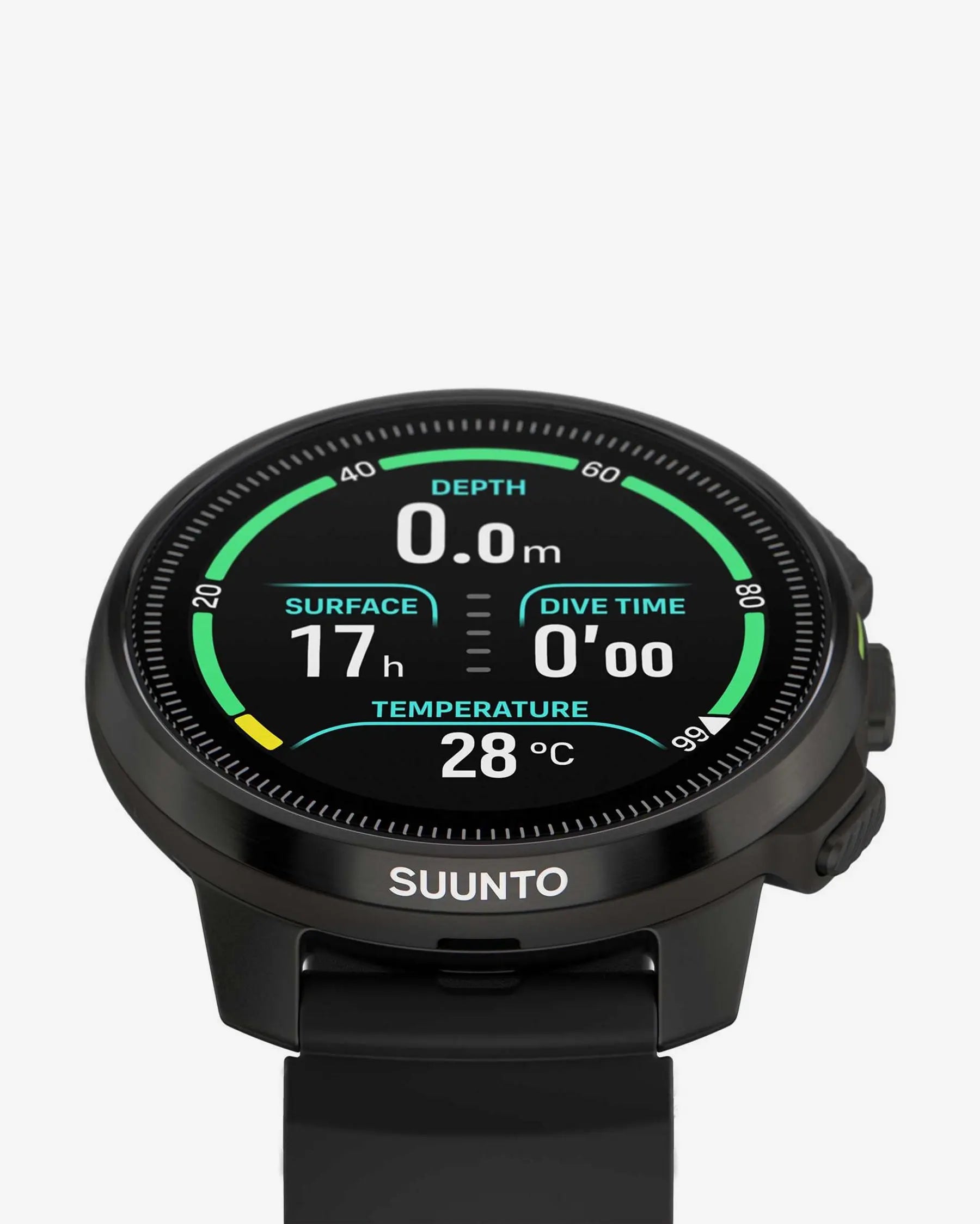Suunto Ocean All Black smartwatch GPS 49,9 mm negro acero inoxidable/titanio zafiro AMOLED 1,43"
