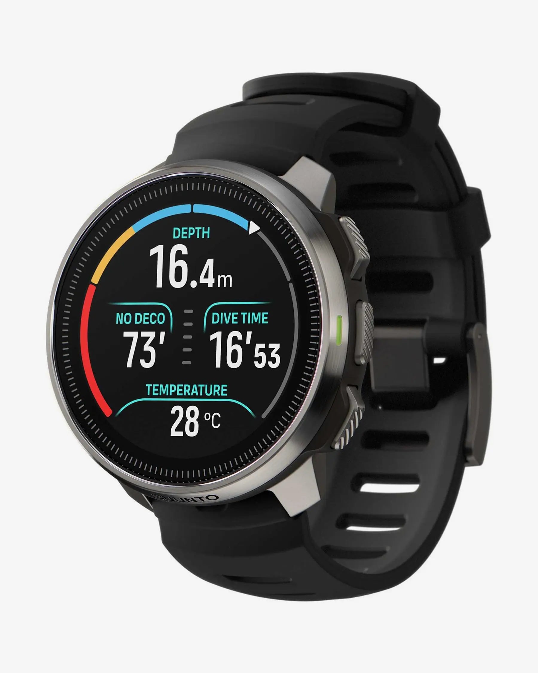 Suunto Ocean Steel Black reloj smartwatch buceo 49,9 mm negro acero inoxidable/titanio GPS GNSS Bluetooth