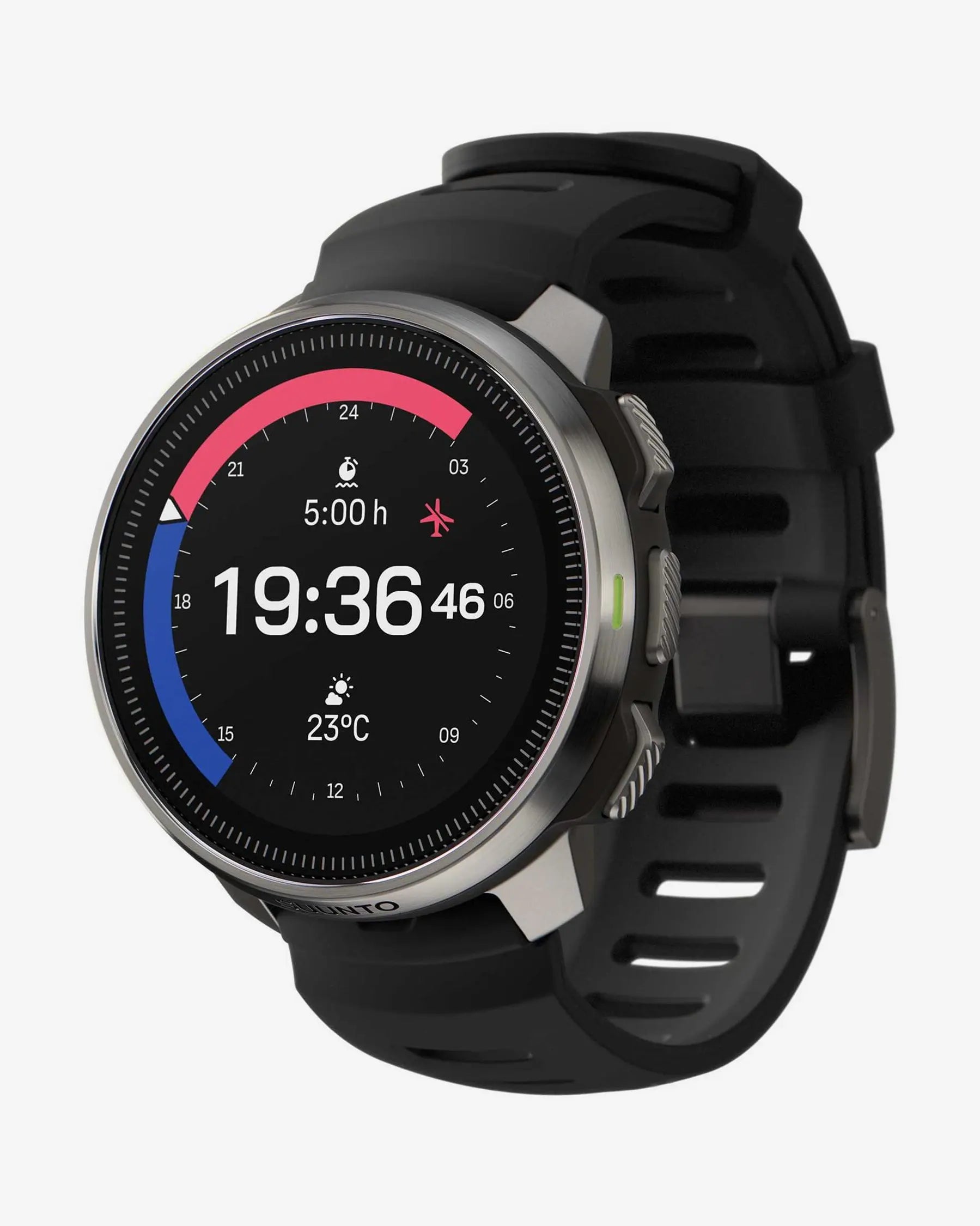 Suunto Ocean Steel Black smartwatch buceo GPS 49,9 mm negro acero zafiro AMOLED 1,43"