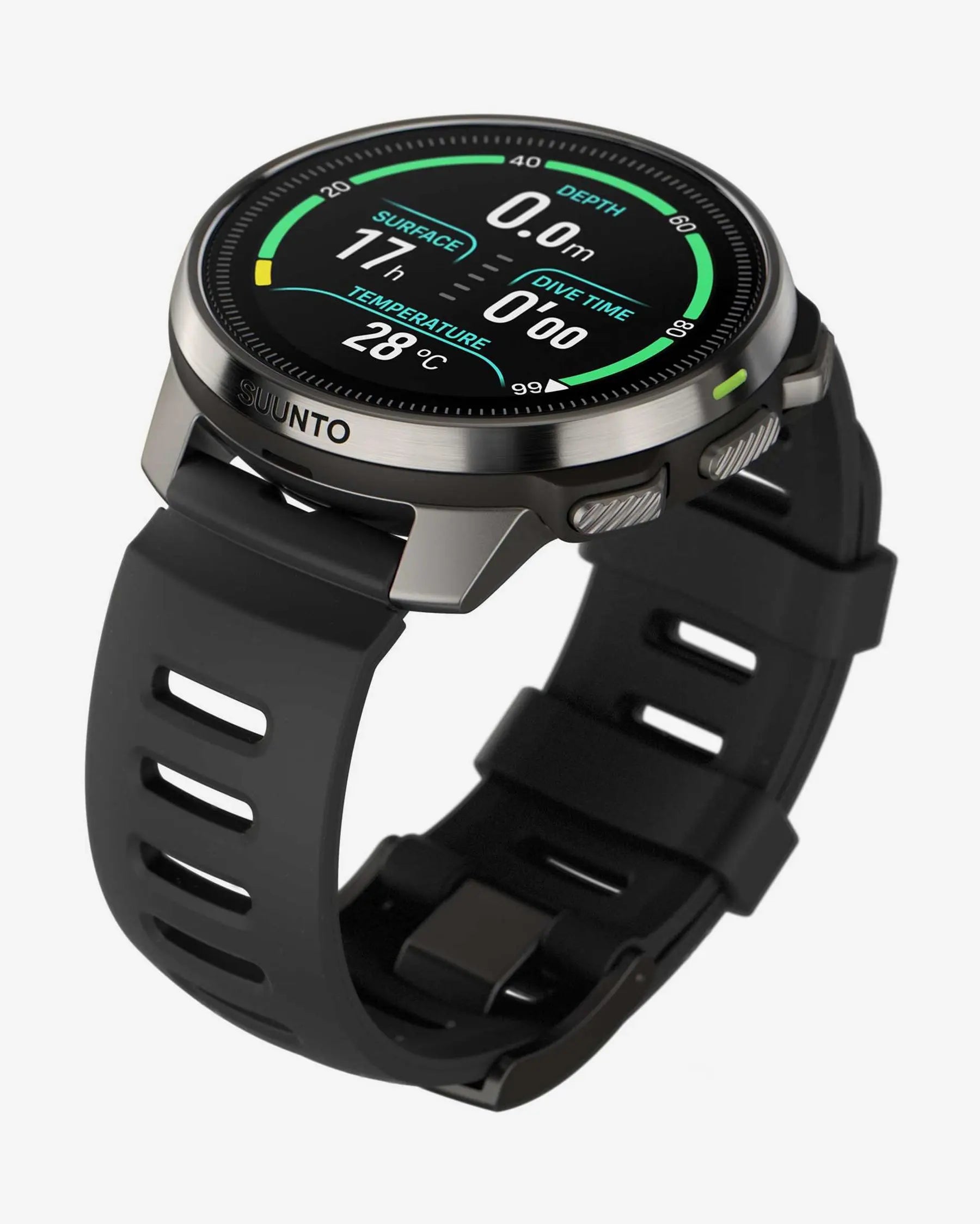 Suunto Ocean Steel Black smartwatch buceo GPS 49,9 mm negro acero zafiro AMOLED 1,43"