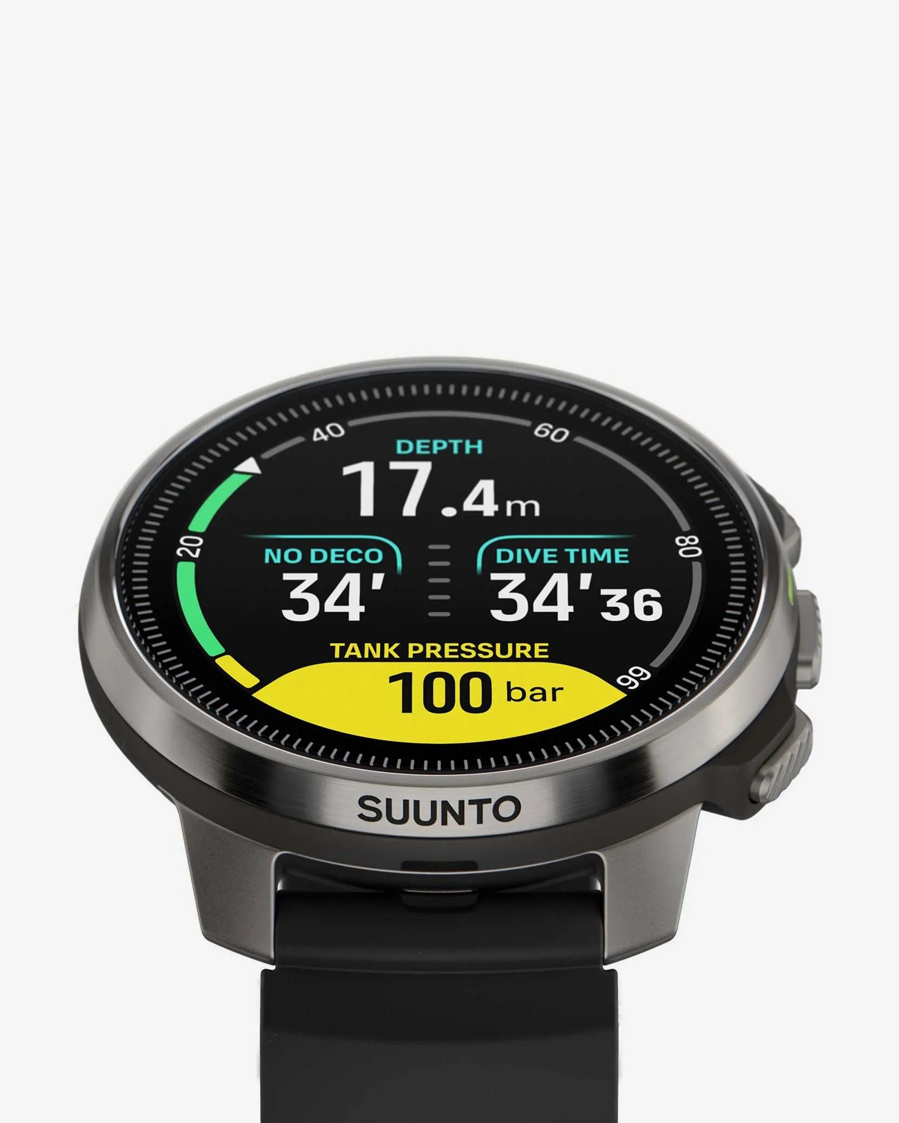Suunto Ocean Steel Black smartwatch buceo GPS 49,9 mm negro acero zafiro AMOLED 1,43"