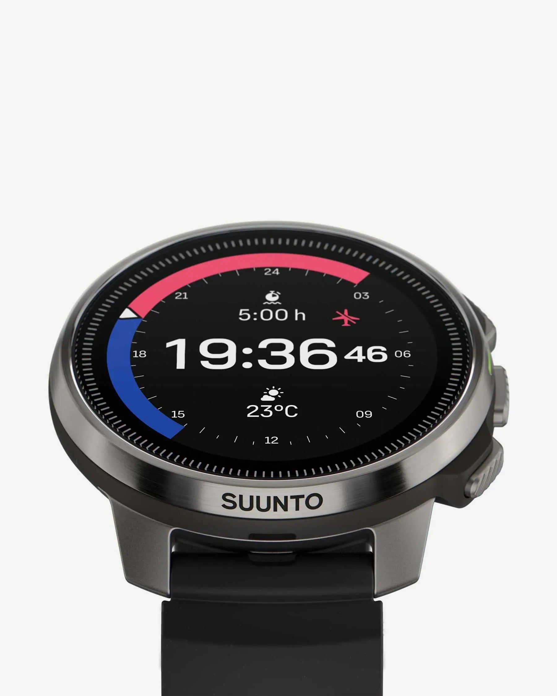 Suunto Ocean Steel Black smartwatch buceo GPS 49,9 mm negro acero zafiro AMOLED 1,43"