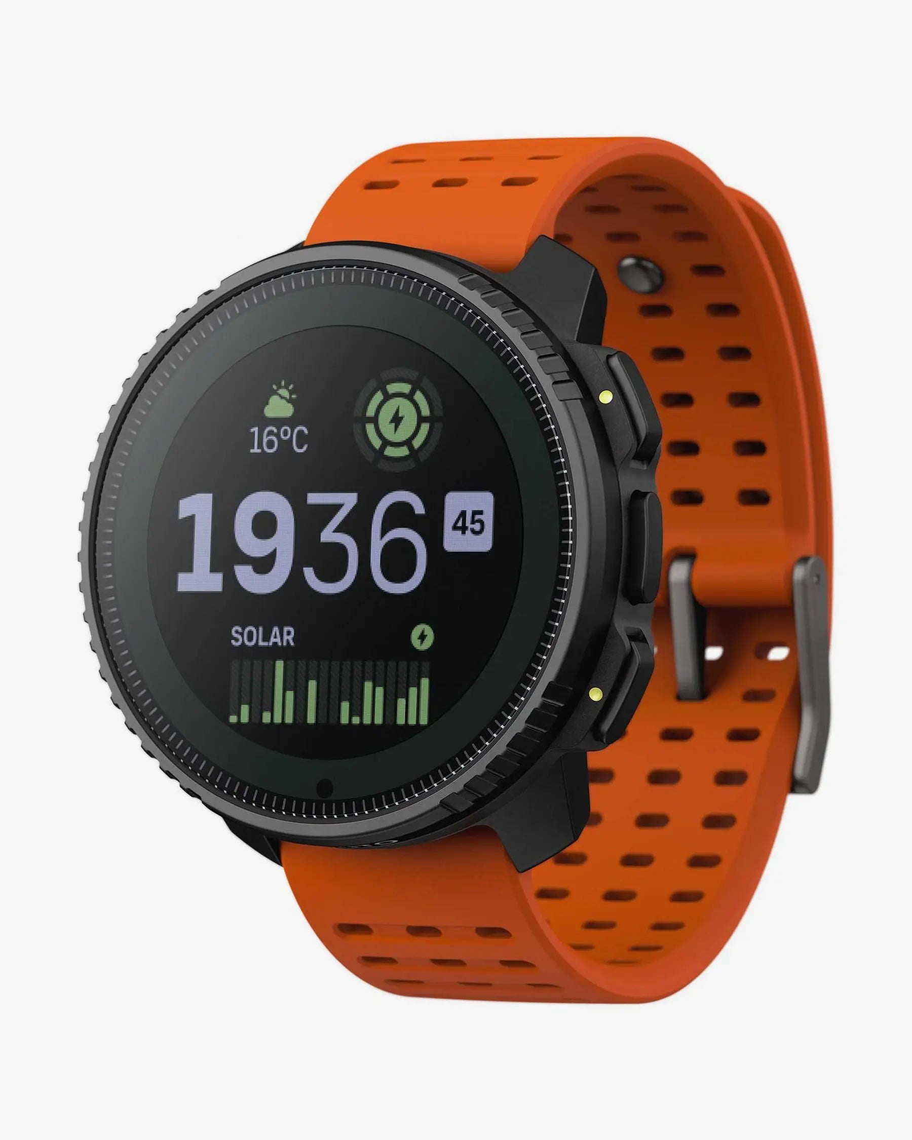 Suunto Vertical Solar smartwatch GPS multideporte 49 mm acero inoxidable y zafiro, correa de silicona 22 mm