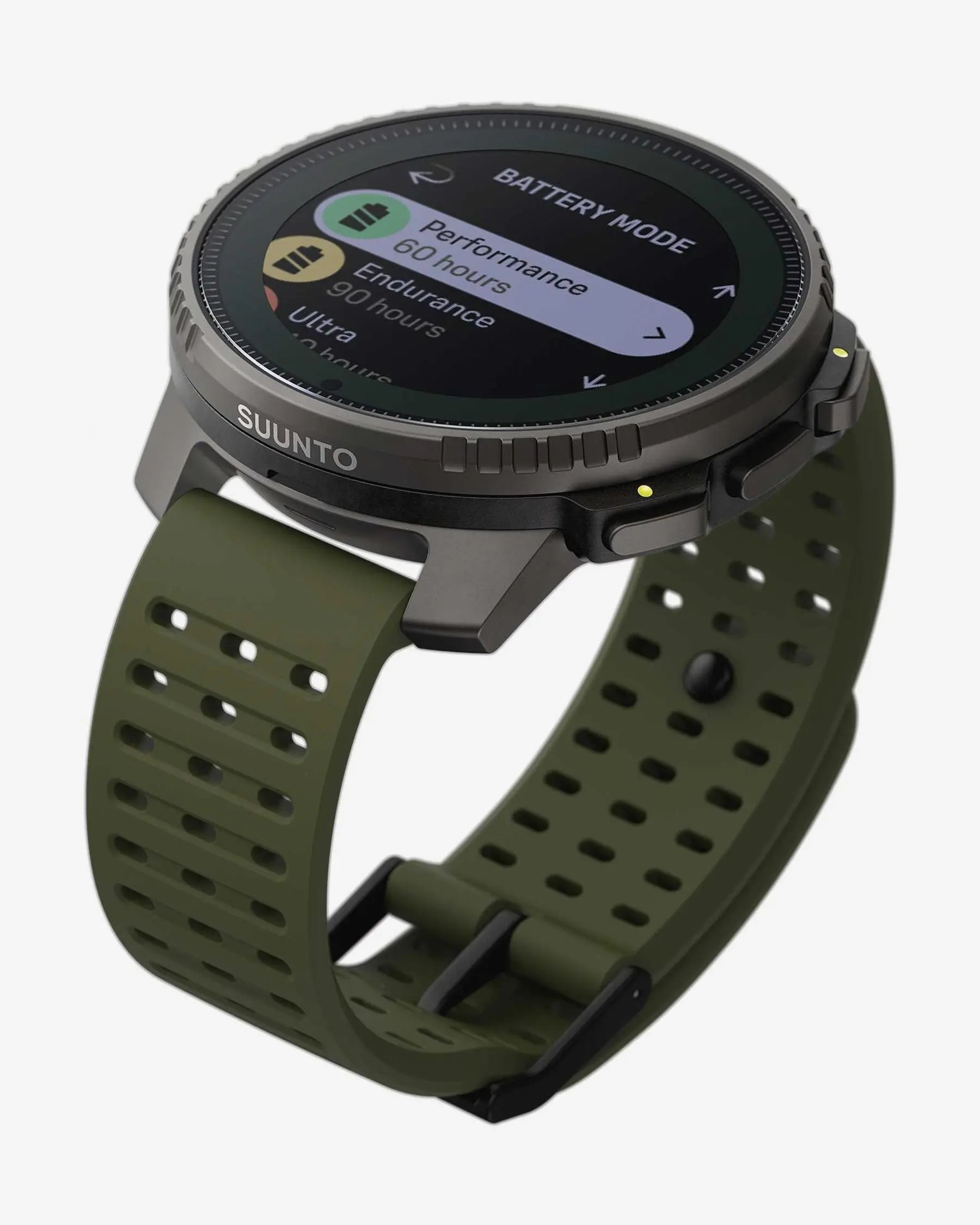 Suunto Vertical Titanium Solar smartwatch GPS 49 mm verde bosque titanio zafiro, doble banda GNSS y mapas offline