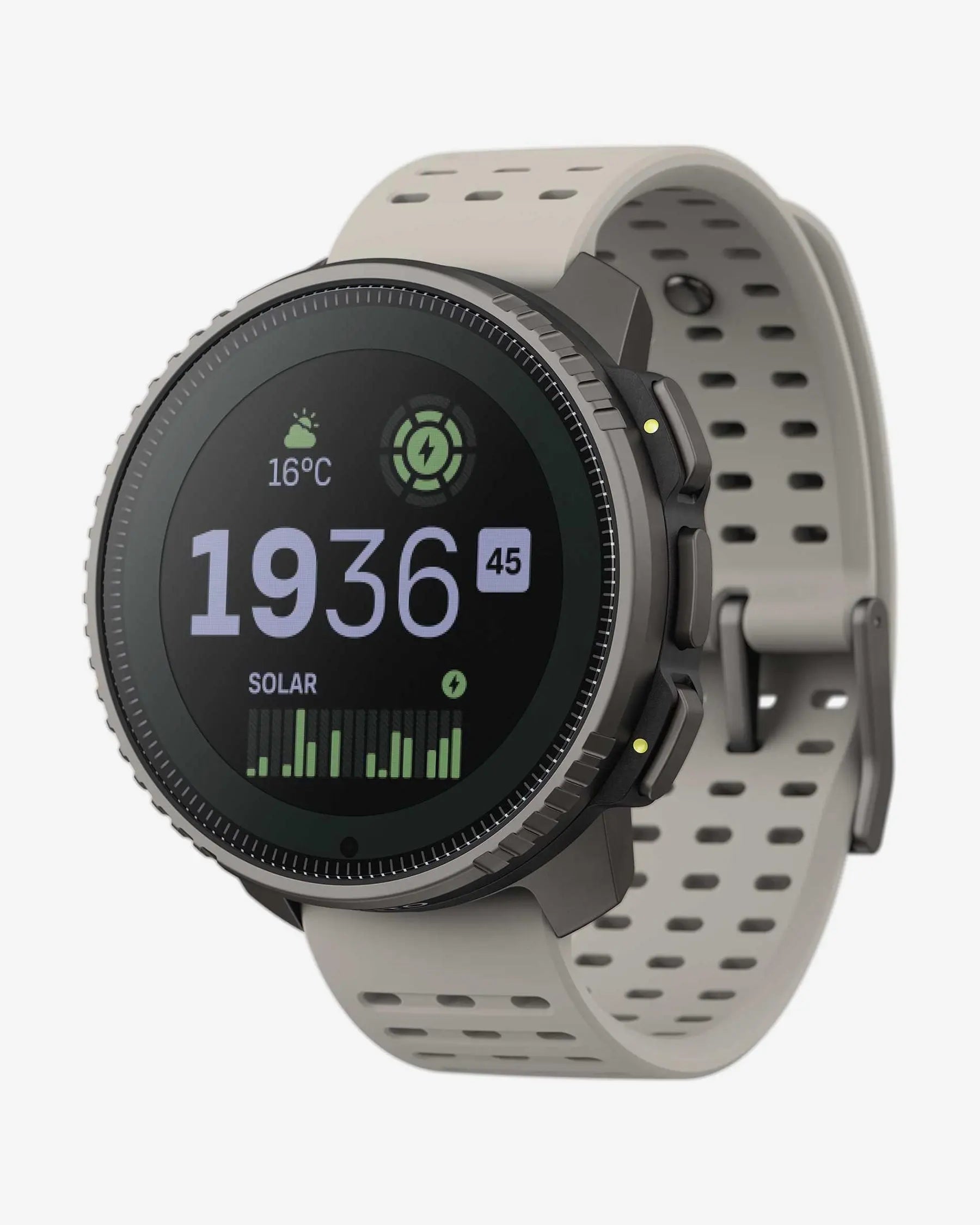 Suunto Vertical Titanium Solar smartwatch GPS 49 mm arena titanio cristal zafiro GNSS doble banda