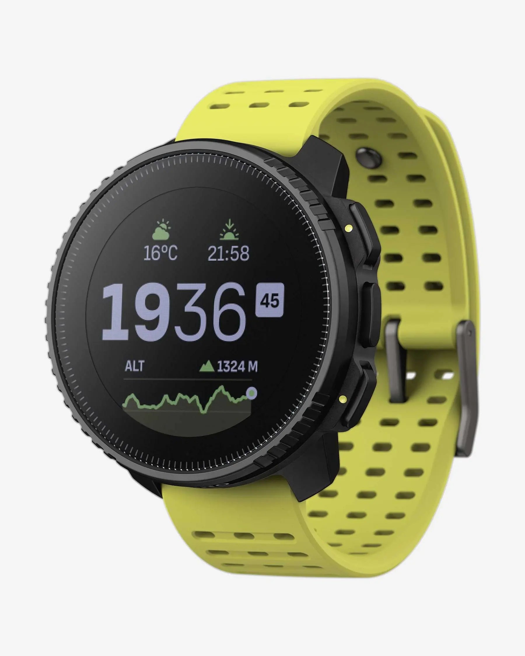 Suunto Vertical smartwatch GPS multideporte 49 mm negro lima acero inoxidable zafiro GNSS doble banda