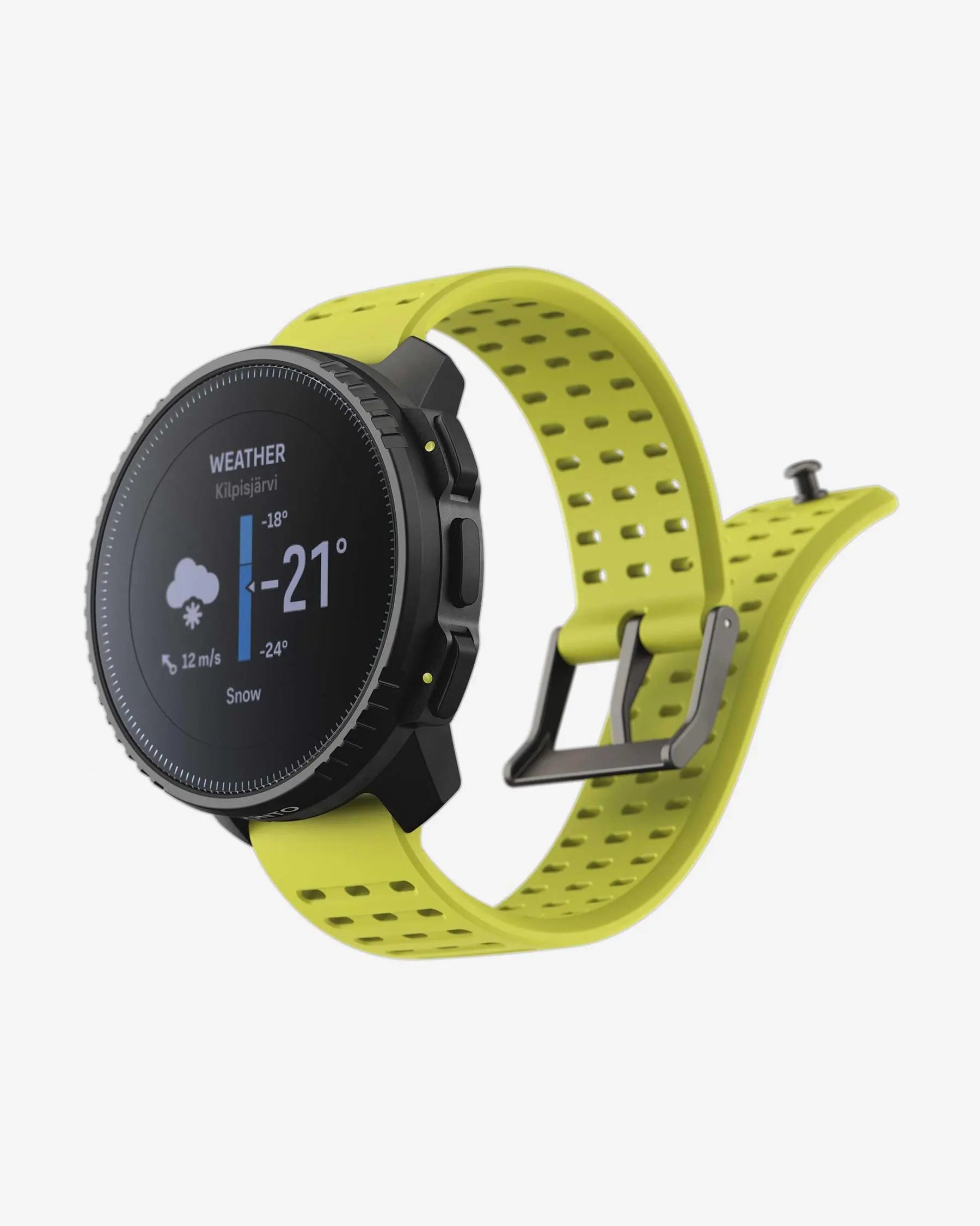 Suunto Vertical smartwatch GPS multideporte 49 mm negro lima acero inoxidable zafiro GNSS doble banda